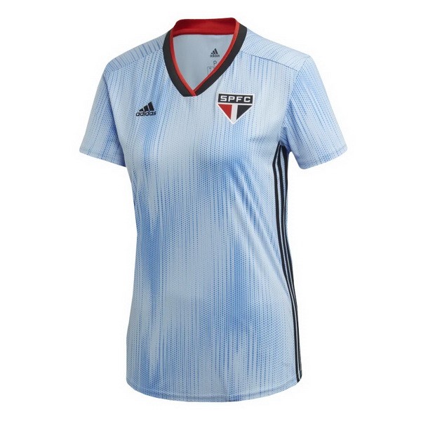 Thailand Trikot São Paulo Ausweich Damen 2019-20 Blau Fussballtrikots Günstig